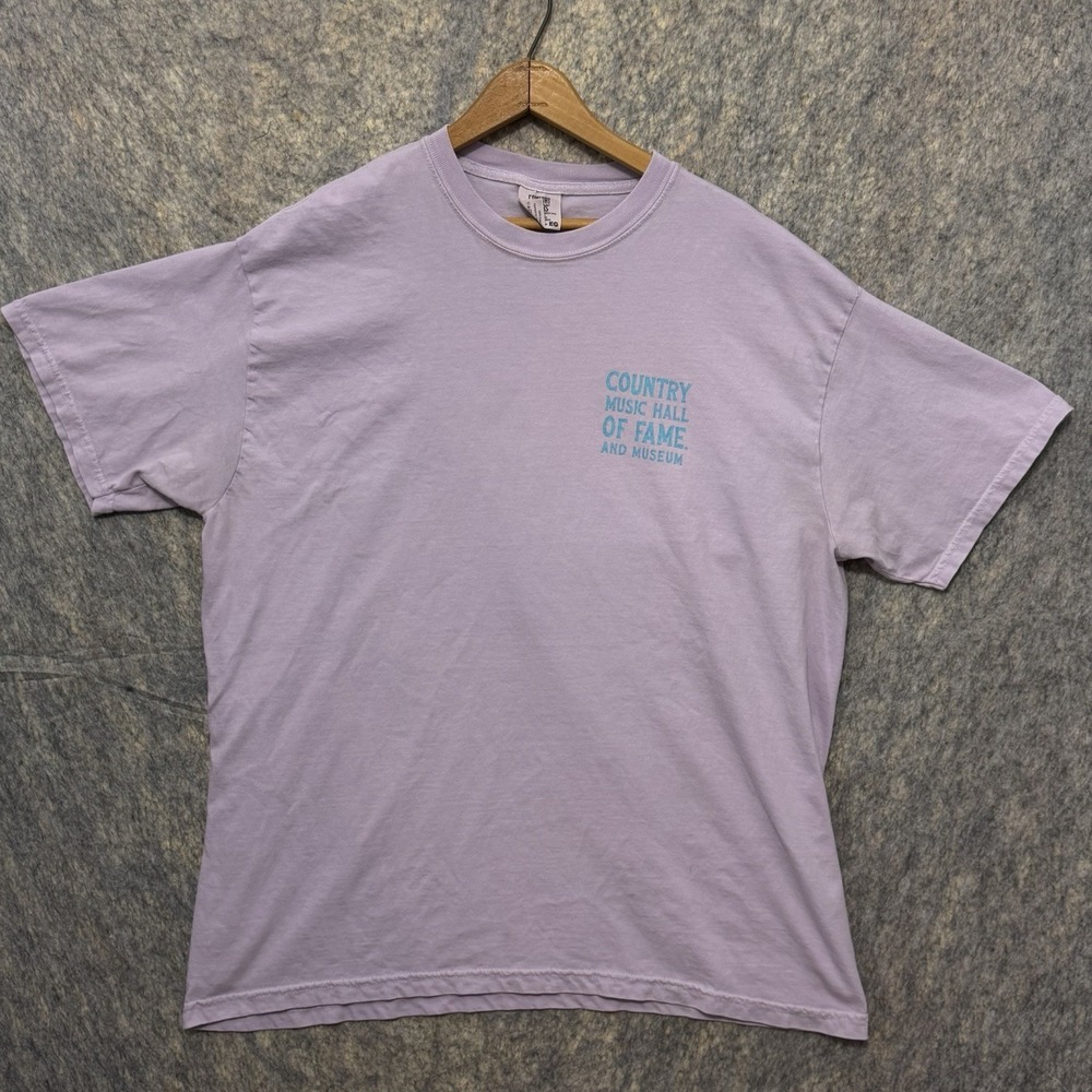Comfort Colors Country Music Hall of Fame Nashville T-Shirt Men’s XL Lavender